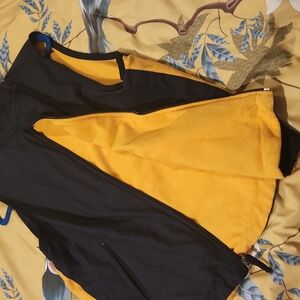 GAP Reversable Double-sided Navy and Yellow Vest